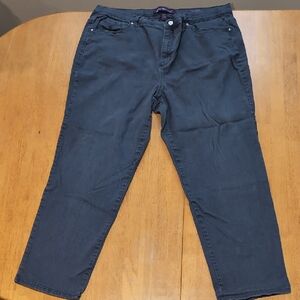 Dark Gray Denim Jeans